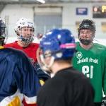 Intramural hockey players